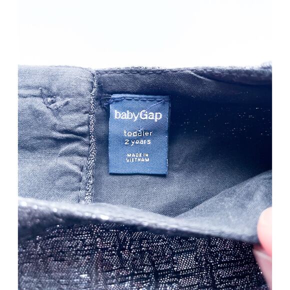 Toddler Girl's Gap Metallic Special Occasion Dress Size 2T - Picture 2 of 4